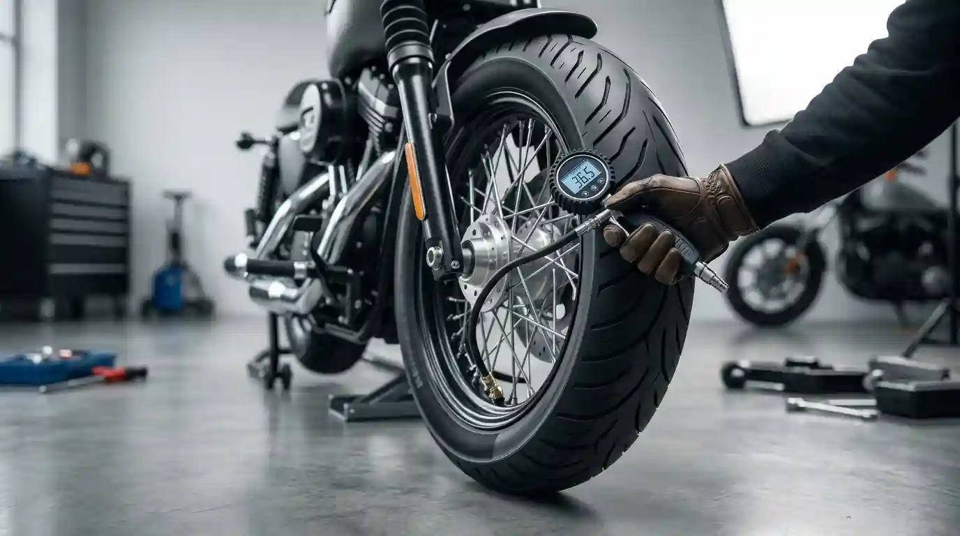 how often should you check bike tyres