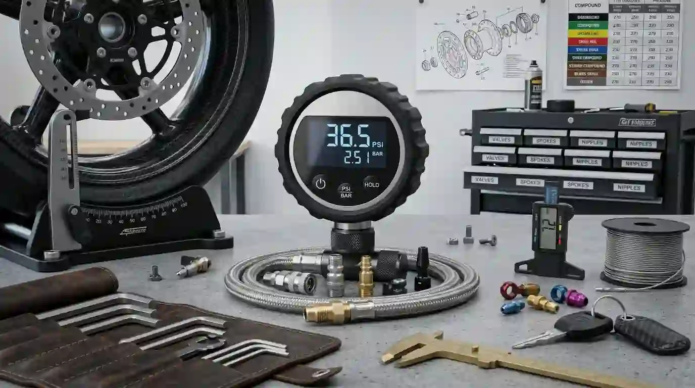 best bike tyre pressure gauge
