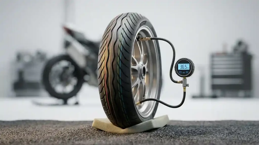 bike tyre pressure and comfort