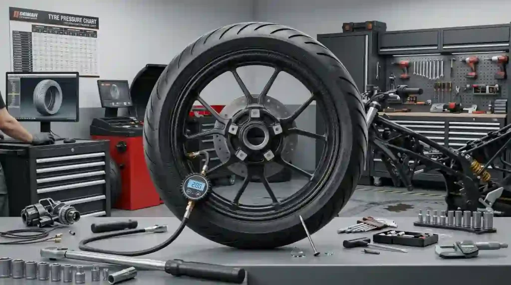 bike tyre pressure and punctures