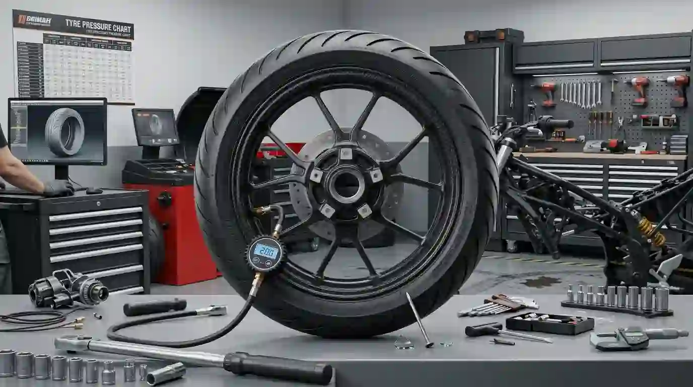 bike tyre pressure and punctures