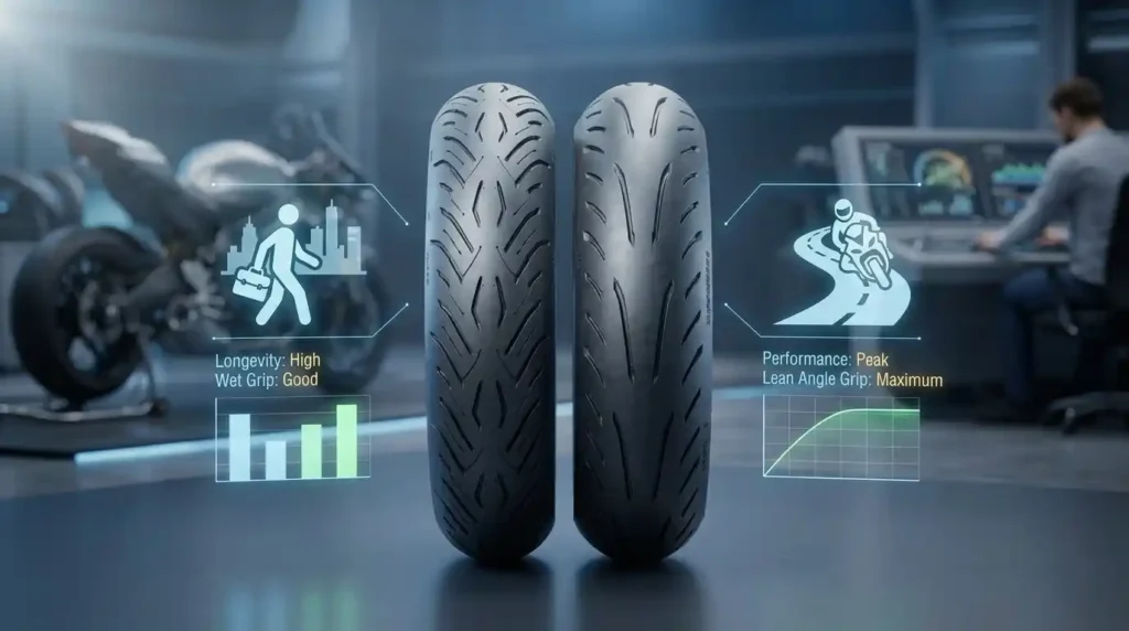 bike tyres for commuting vs road riding