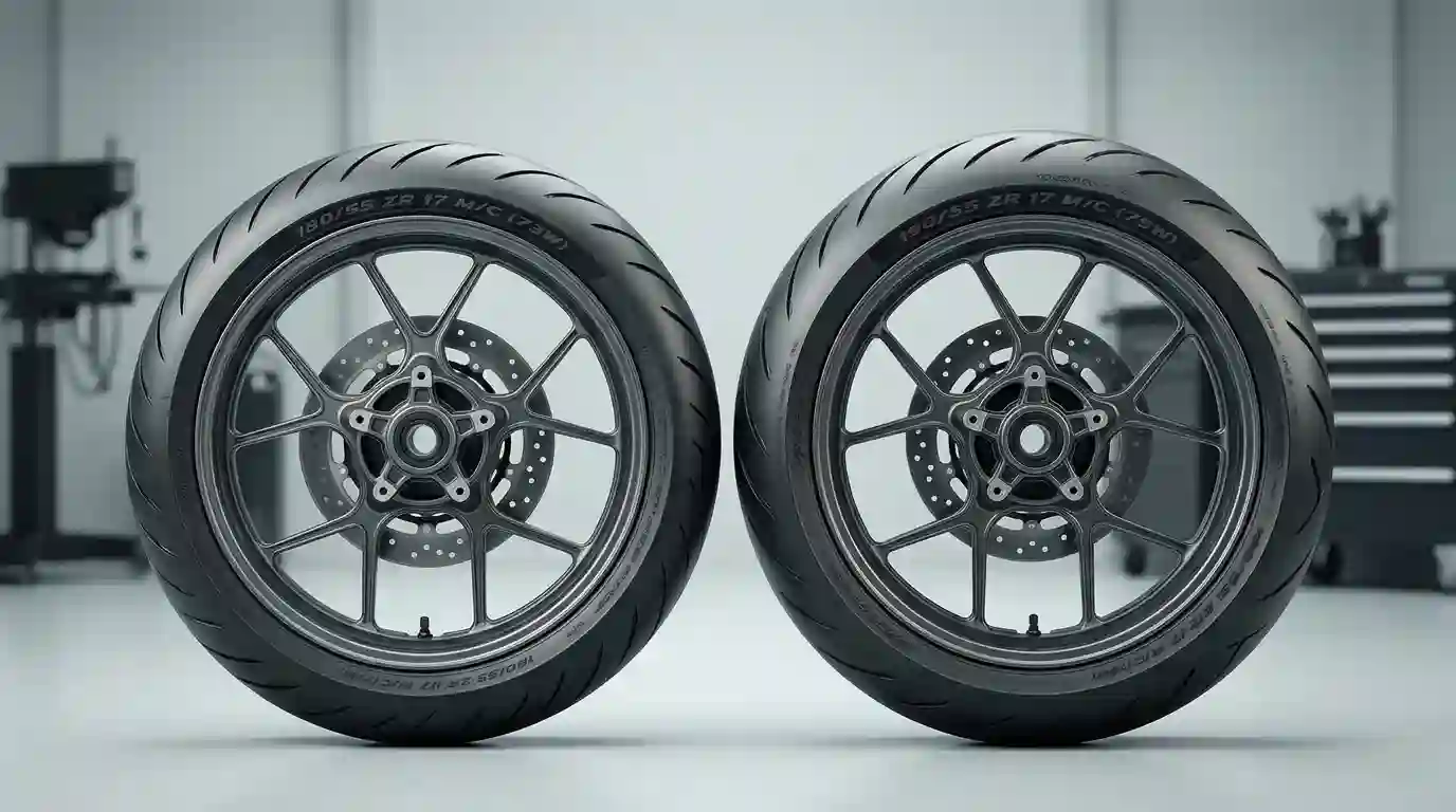 can I use wider tyres on my bike