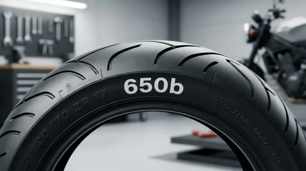 what does 650b mean on a bike tyre