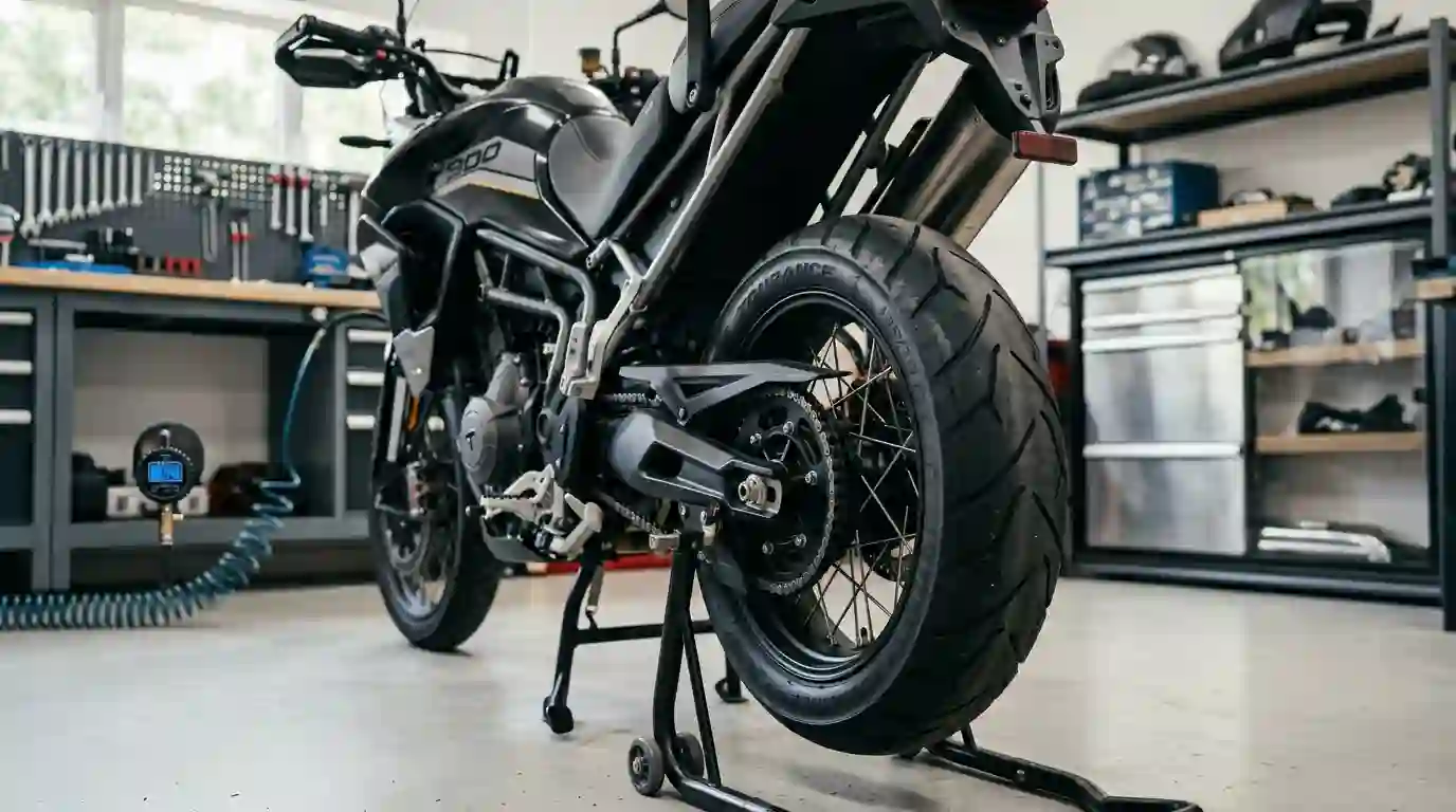 what happens if bike tyre pressure is too high