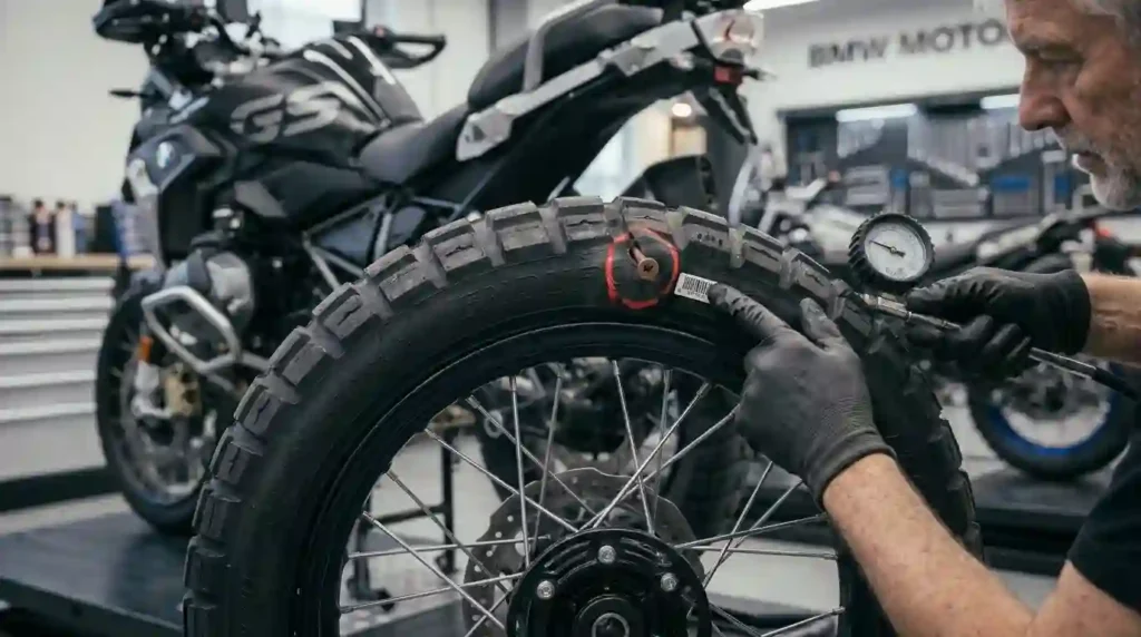 when should you replace a punctured bike tyre